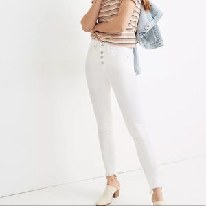 Brand New Madewell White Jeans
